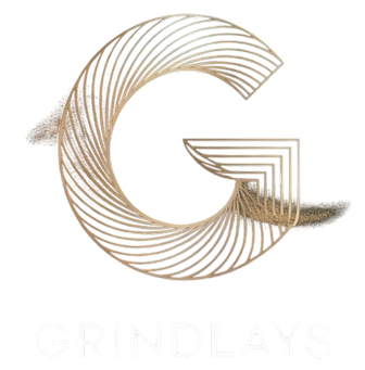 Stylized "G" logo with "Grindlays" text.